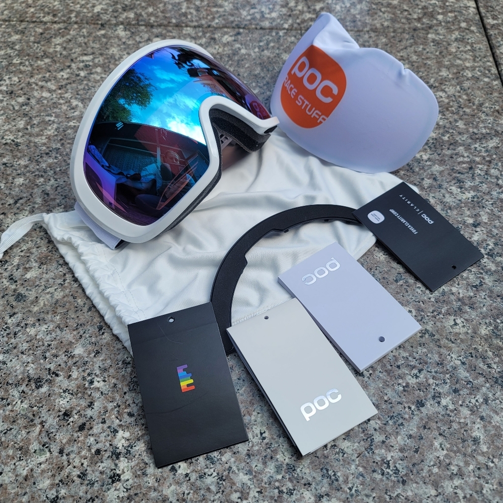 POC racing goggles